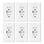 ELEGRP USB Outlets, 15 Amp Wall Outlet by ELEGRP%7CELEGROUP