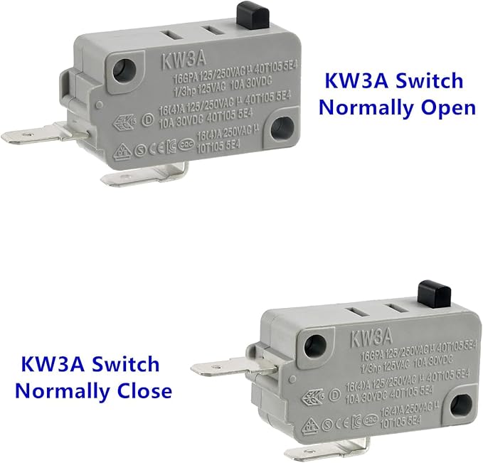 BOJACK Microwave Oven Door Switch KW3A 16A 125/250 V Door Interloc - Image 2