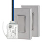 RunLessWire 3-Way Battery-Free DIY Wireless Light Switch Kit 150ft RF Range by RunLessWire