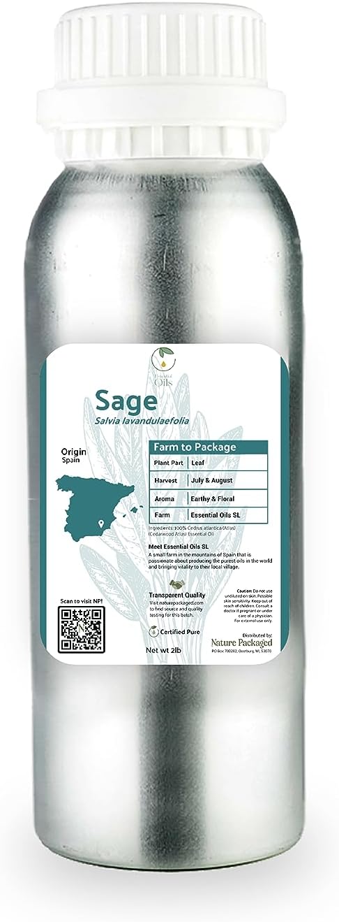 Sage Essential Oil by NaturePackaged