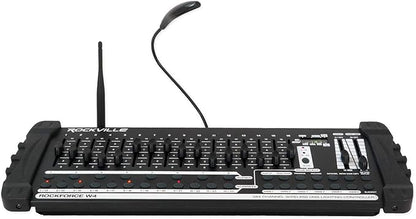 Rockville ROCKFORCE W4 384 Channel Wireless DMX Lighting Controller, MIDI - Image 2