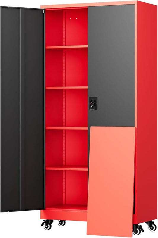 Yizosh Metal Garage Storage Cabinet by Yizosh