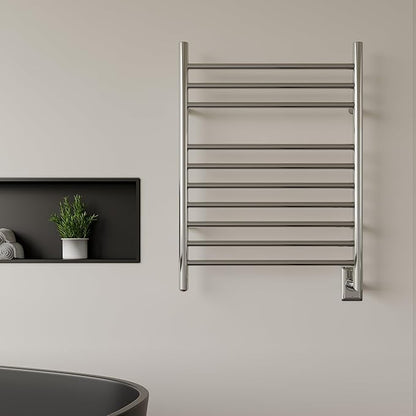 HEATGENE Towel Warmer Wall-Mounted Hardwired Heated Towel Rack Hot Towel Bar - Image 6