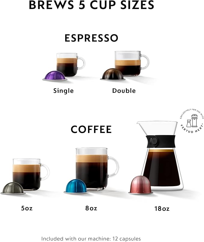Nespresso Vertuo Next Deluxe Coffee and Espresso Maker by Breville - Image 2