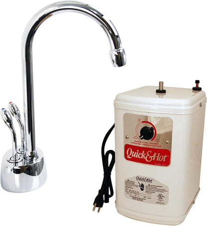 Westbrass A272HFP-26 Develosah 2-Handle Hot and Cold Water Dispenser by Westbrass