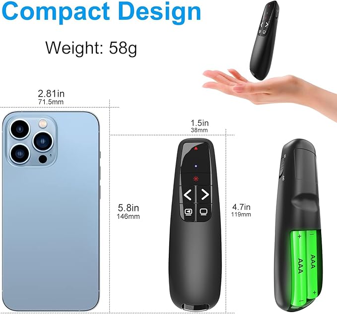 Wireless Presenter Remote, Clicker - Image 7