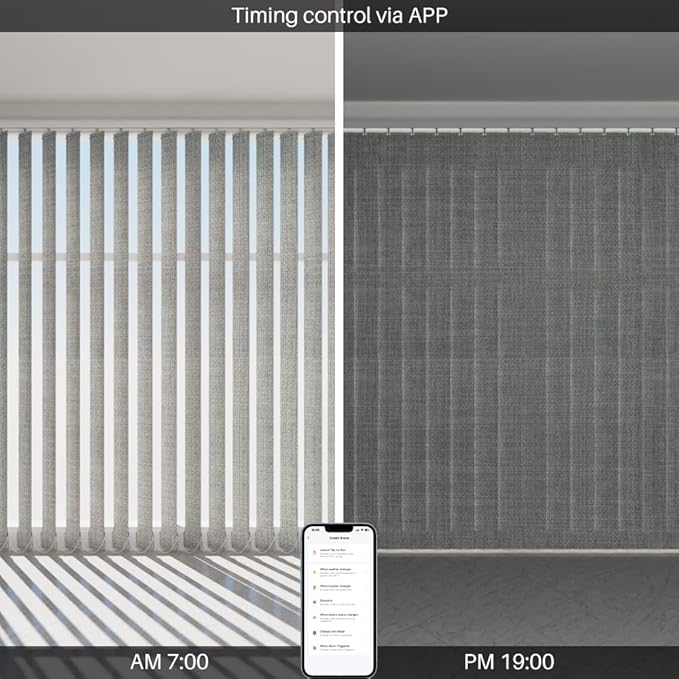 Blindify Motorized Vertical Blinds Compatible - Image 3