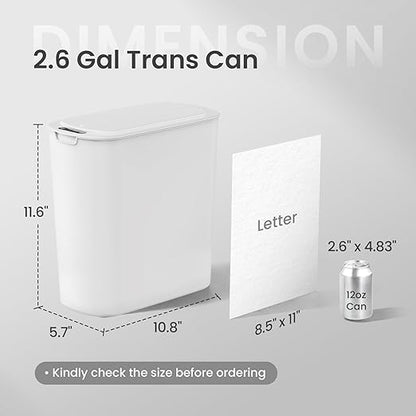 Cesun Automatic Motion Sensor Bathroom Trash Can - Image 2
