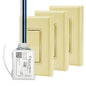 RunLessWire 4-Way Battery-Free DIY Wireless Light Switch Kit 150ft RF Range by RunLessWire
