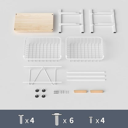 3-Layer Kitchen Fruit Storage Basket Snack Rack, countertop Storage Rack - Image 5