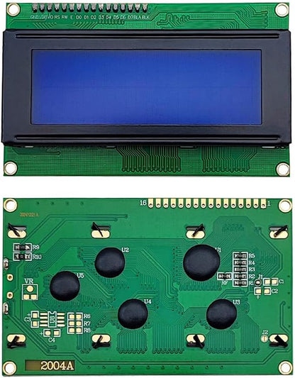 Haldzemo 2004 LCD Screen Display Module 2004A 20x4 White Character Blue - Image 4