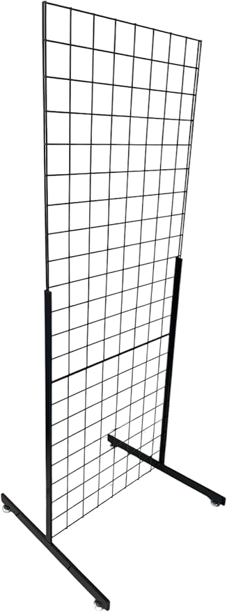 Only Hangers Heavy Duty 2' x 5.5' Gridwall Art Display Panel by Only+Hangers