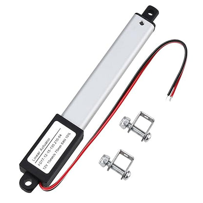 NORJIN 12V 3" Stroke Mini Electric Linear Actuator, Speed 15mm/s, Linear Motion - Image 7