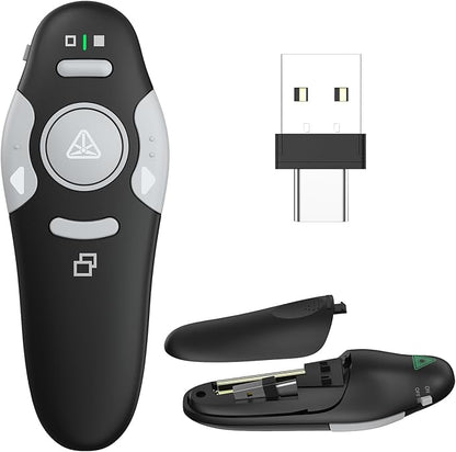 QUI Presentation Clicker Wireless Presenter Remote Clicker by QUI