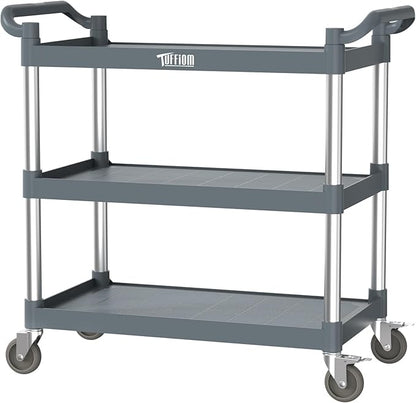 TUFFIOM Plastic Service Utility Cart by TUFFIOM
