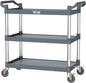 TUFFIOM Plastic Service Utility Cart by TUFFIOM