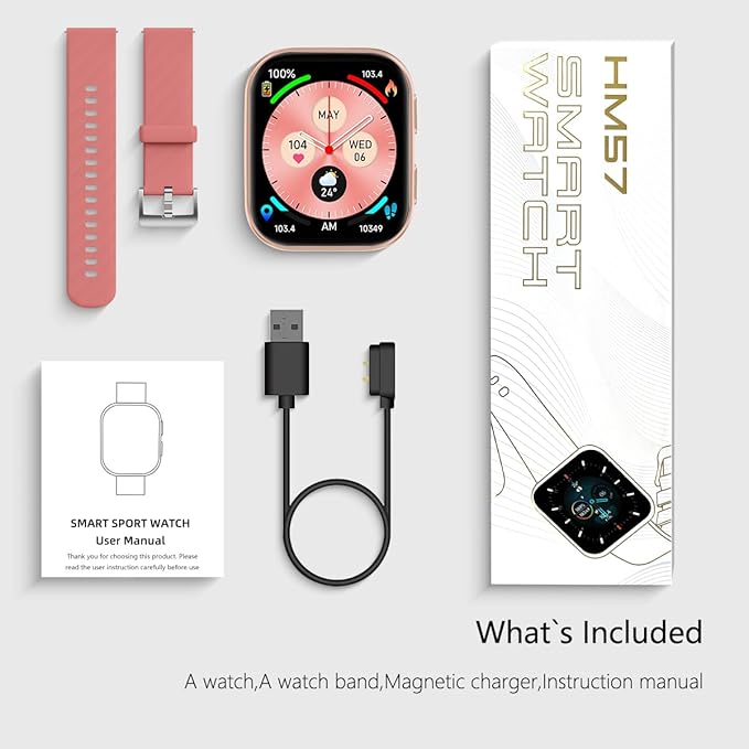 FITVII Health & Fitness Tracker, Smart Watch - Image 8