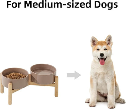Ceramic 6.1inch Raised Dog Bowl - Image 4