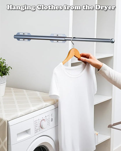 Valet Rod for Closet Pull Out, Standard Retractable closet rod organization rack - Image 7