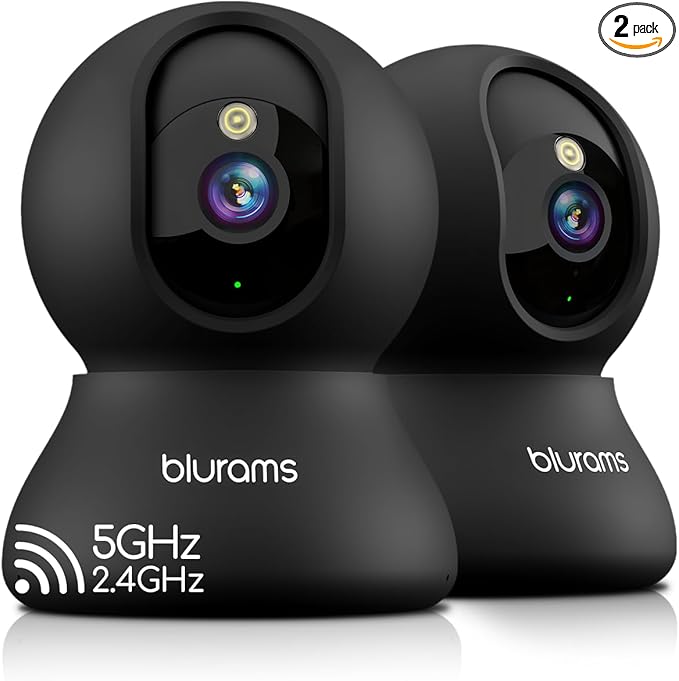 blurams 5G Indoor Cameras for Home Security, 2K Pet Camera by Blurams