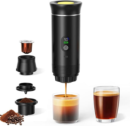 Portable Battery Espresso Coffee Maker by Unknown