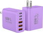 USB C Fast Charger Block, iPhone Charger Fast Charging Blocks 65W Multi Port by Bustuny