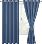 Hiasan Blackout Curtains for Bedroom, 60 x 63 Inches Length by Hiasan