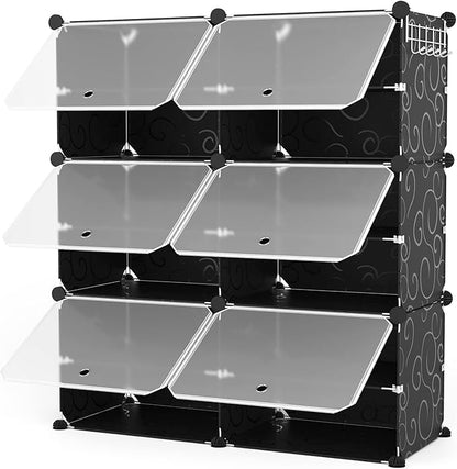 ROJASOP 6-Tier 24-Pair Expandable Shoe Rack Organizer - Image 8