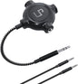 LP Headphone Splitter, Nylon-Braided 3.5mm Audio Stereo Splitter, Male to 3 by LP