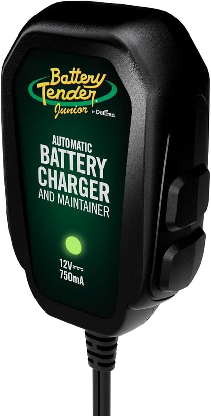 Battery Tender Junior 12V, 750mA Charger and Maintainer: Automatic 12V - Image 2