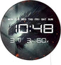 Timethink 12 Inch Evil Dragon LED Digital Wall Clock Large Display, Dark by Timethink