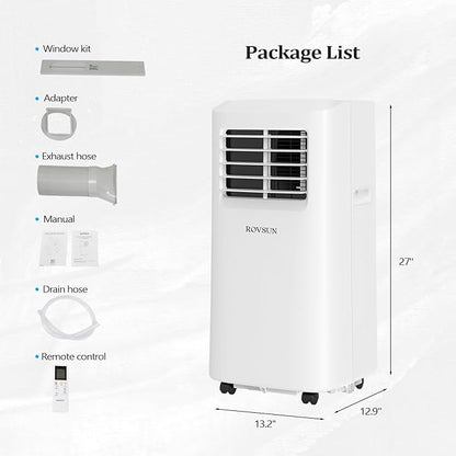 ROVSUN WiFi Enabled Smart 9000 BTU Portable Air Conditioner - Image 6