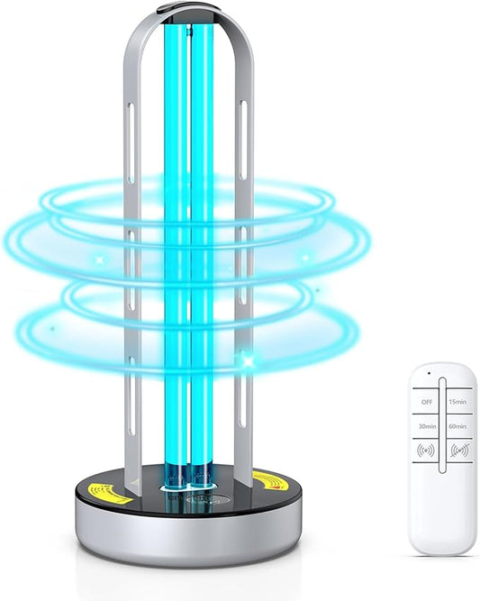 UV Light Sanitizer, 100W Ultraviolet Lamp by ZETAWALE