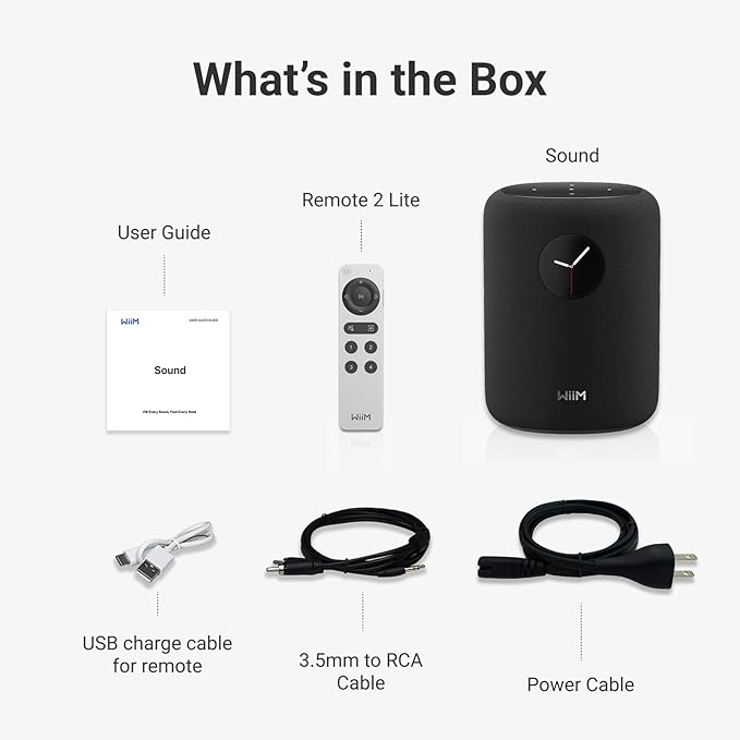 WiiM Sound Smart Speaker with 1.8″ Touch Display, Hi‑Res 24‑bit/192 kHz - Image 9
