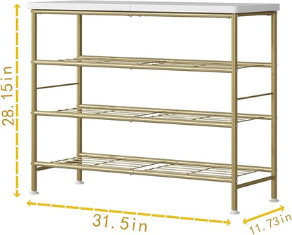 SUOERNUO Shoe Rack Organizer 4 Tier - Image 3