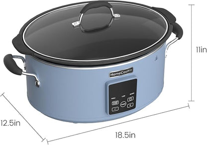 HOMECOOKIN Slow Cooker, Extra Large 10 Quart Digital Programmable Slow Cookers - Image 3
