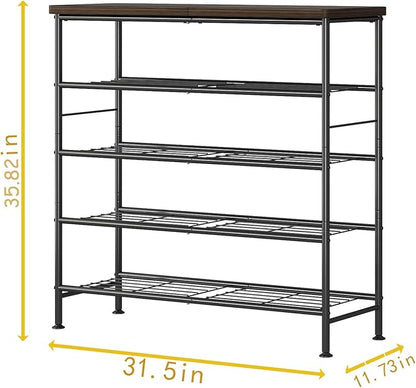 SUOERNUO Shoe Rack Organizer 5 Tier - Image 3