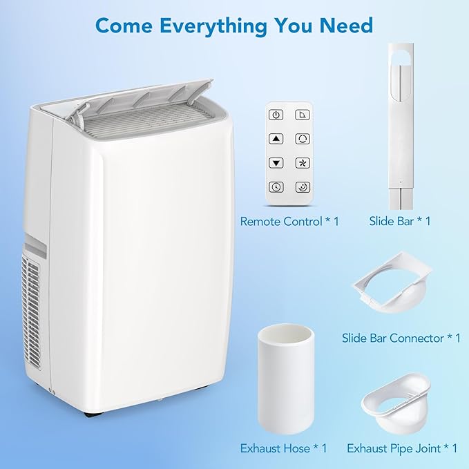 Portable Air Conditioners, 14000 BTU Air Conditioner - Image 2
