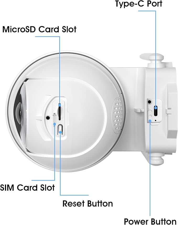 4G LTE Cellular Security Camera Outdoor, Wireless Solar Powered, no WiFi - Image 8
