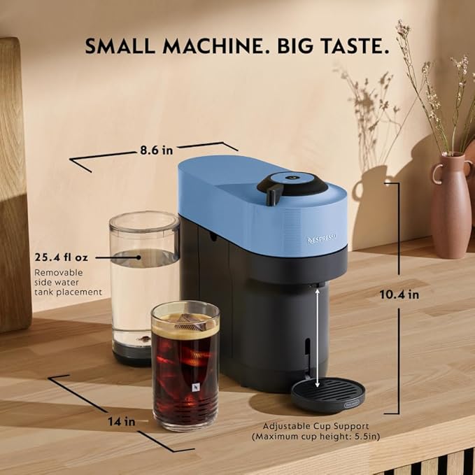 Nespresso Vertuo Pop+ Coffee and Espresso Machine by De'Longhi - Image 8