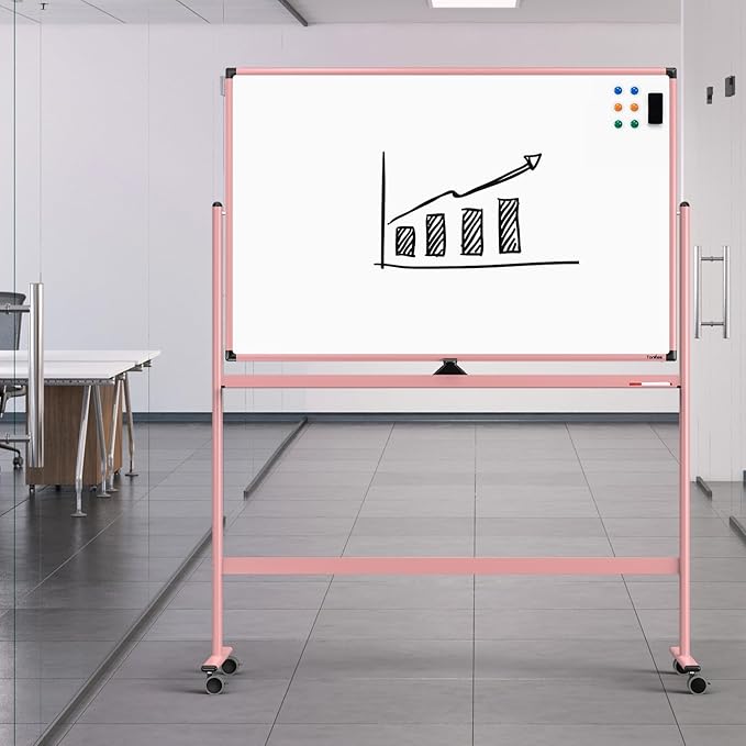 Mobile Whiteboard, 48x32 Inches Dry Erase Board - Image 9