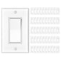 Amico 50 Pack Single Pole Light Switch by Amico