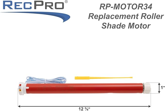 RecPro RV Electric Roller Shade Replacement Motor - Image 4