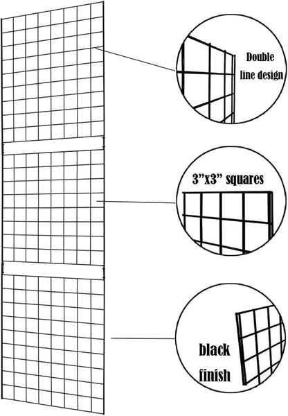 7RiversART Grid Wall Commercial Grade Gridwall Panels – Heavy Duty Grid Panel - Image 5