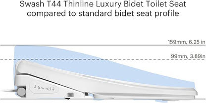 Brondell Thinline T44-EW Swash Electric Bidet Toilet Seat - Image 4