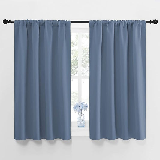 NICETOWN Blackout Curtains for Bedroom, Window Treatment Energy Saving Thermal by NICETOWN