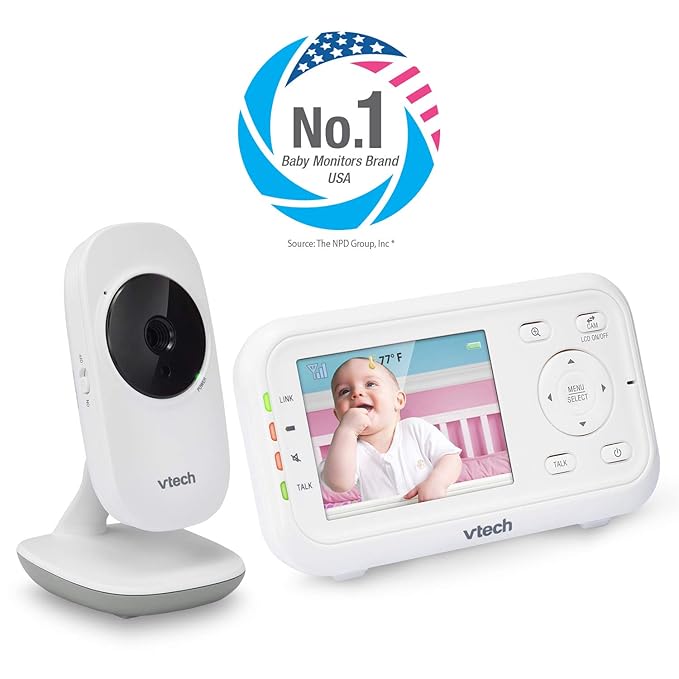 VTech VM3252 No WiFi Video Baby Monitor - Image 10