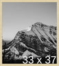 Frame It Easy 33 x 37 Wheat Wood Frame by FrameItEasy
