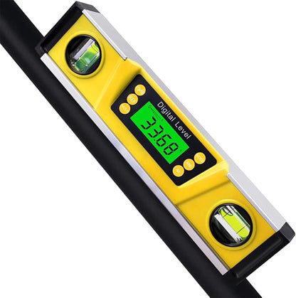 Digital Level and Protractor, 10 Inch IP54 Protected Electronic Bubble by eOUTIL