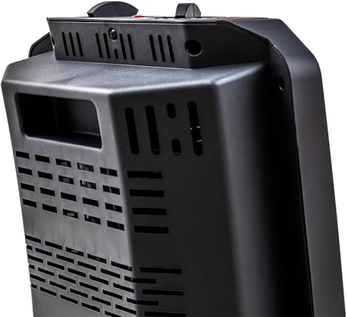 Comfort Zone Indoor Tower Space Heater, Adjustable Thermostat, Radiant Heat - Image 8